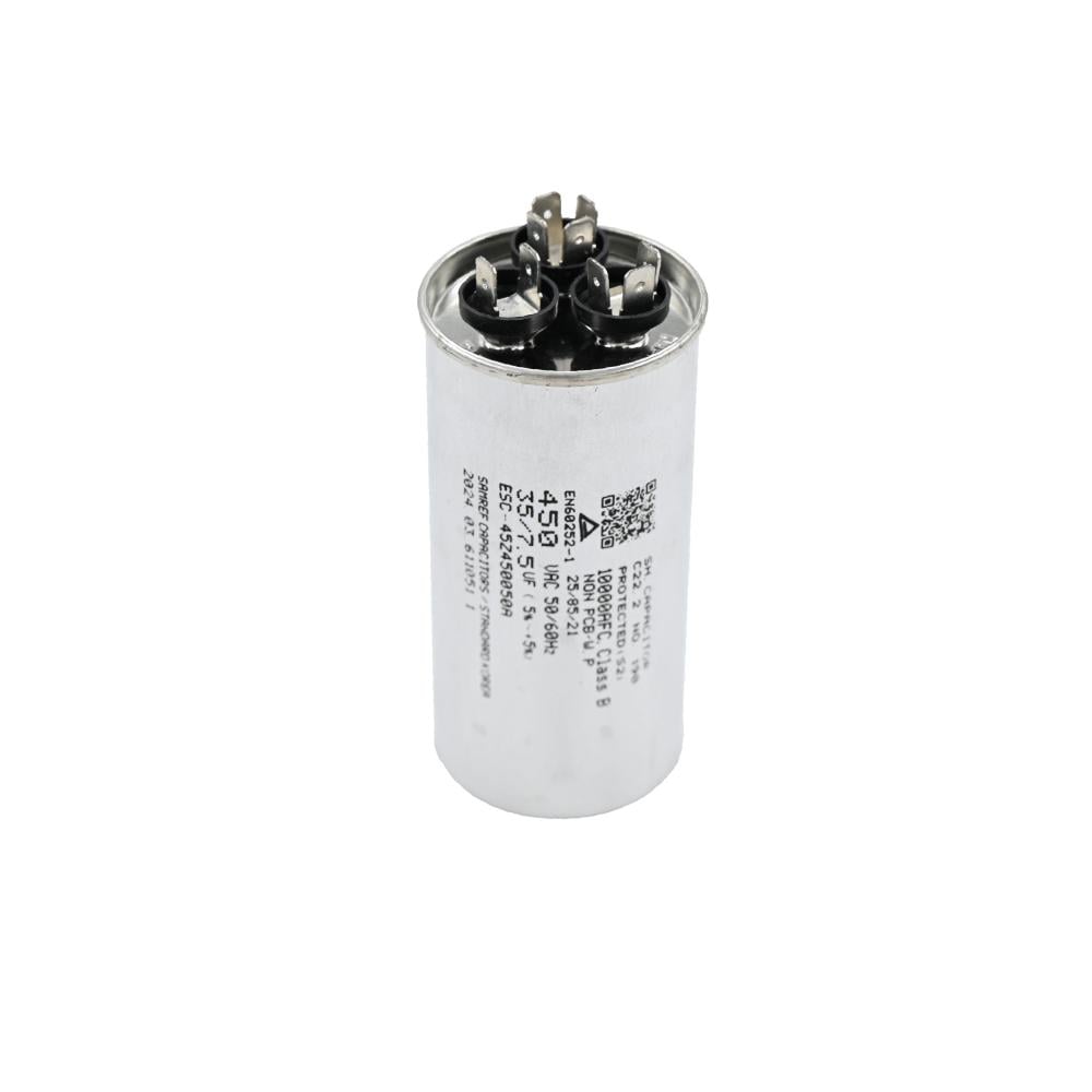 كباستر صيني مدور CAPACITOR CH 35+7.5 MFD