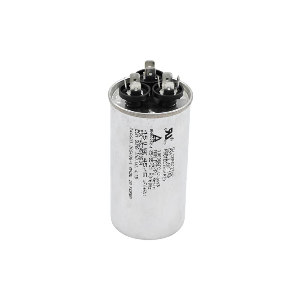 كباستر كوري مدور ROUND A/C CAPACITOR 45+5 MFD 370-450V KOREA