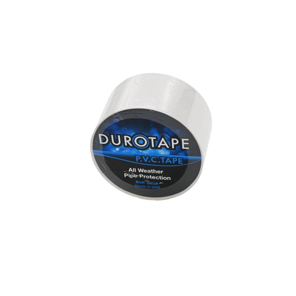 شطرطون دوروتاب ابيض DUROTAPE PVC WHITE TAPE 2" x 80FT