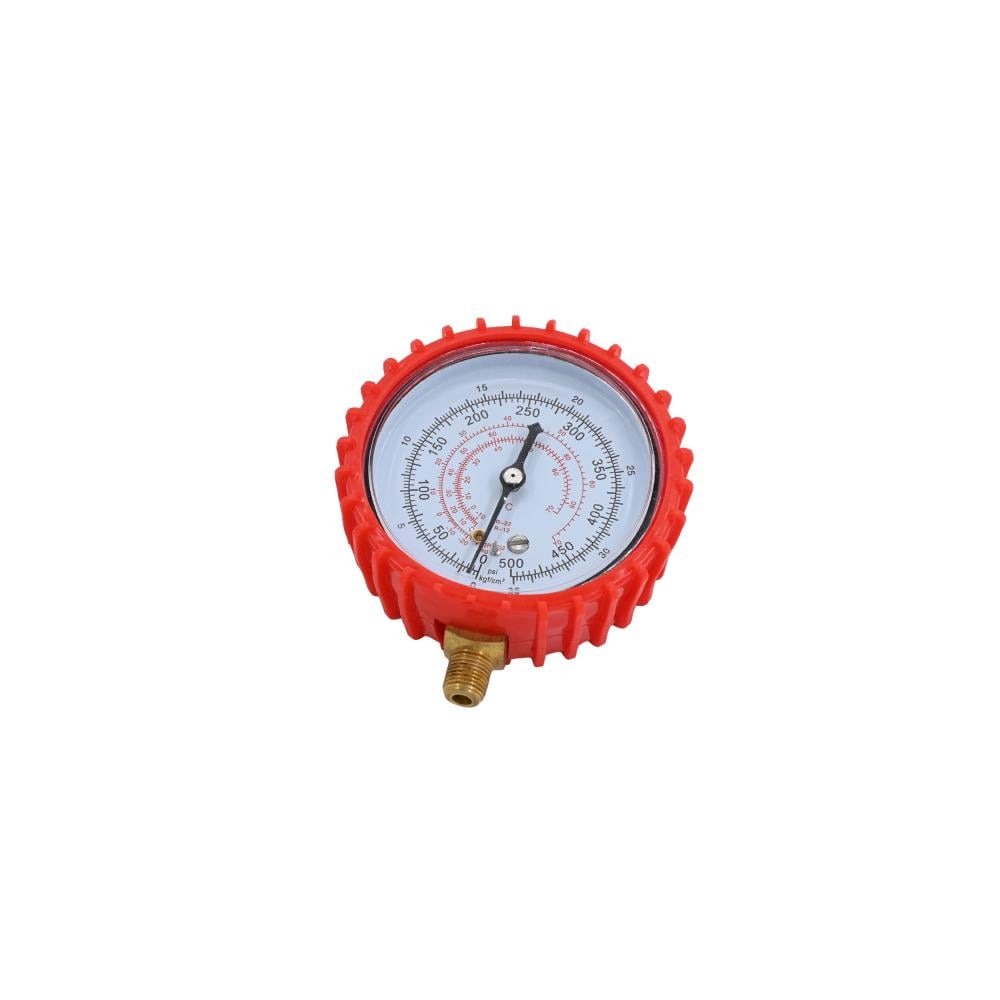 ساعة تعبية فريون احمر صيني SINGLE MANIFOLD GAUGE RED R-22 R-134a