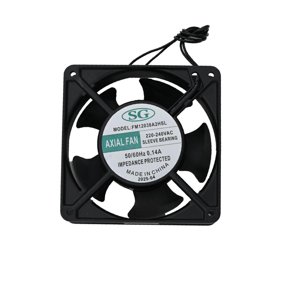 ماطور مروحة ثلاجة برواز مربع 220 V MR-FM12038A2HSL 23W