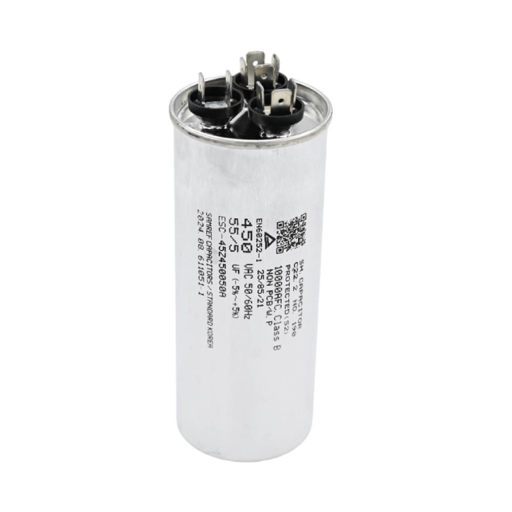 كباستر صيني مدور CAPACITOR CH 55+5 MFD