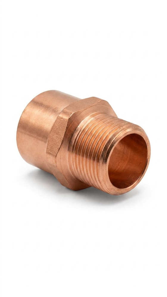 جلبة ذكر نحاس لاوتون  "MALE ADAPTOR LAWTON UK 2-1/8" x 2