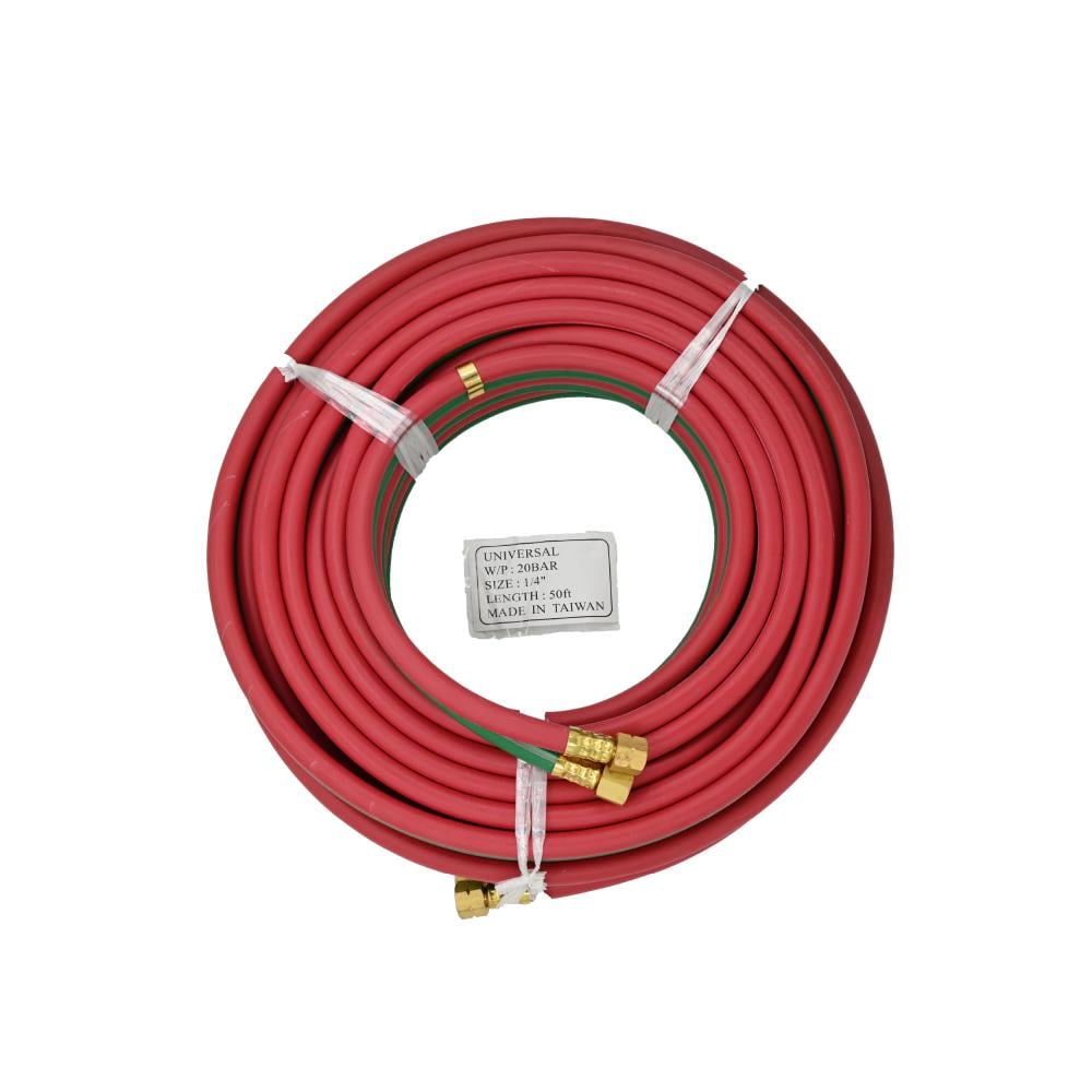 لي لحام اوكسجين واسيتيلين تايواني TWIN WELDING HOSE OXYGEN AND ACETYLENE 15M TAIWAN