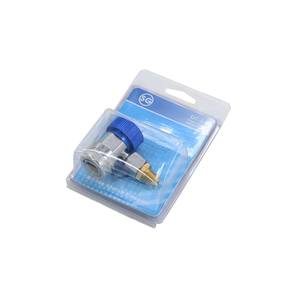 بلف تعبئة فريون سيارة ازرق QC-ML CAR VALVE BLUE No:1