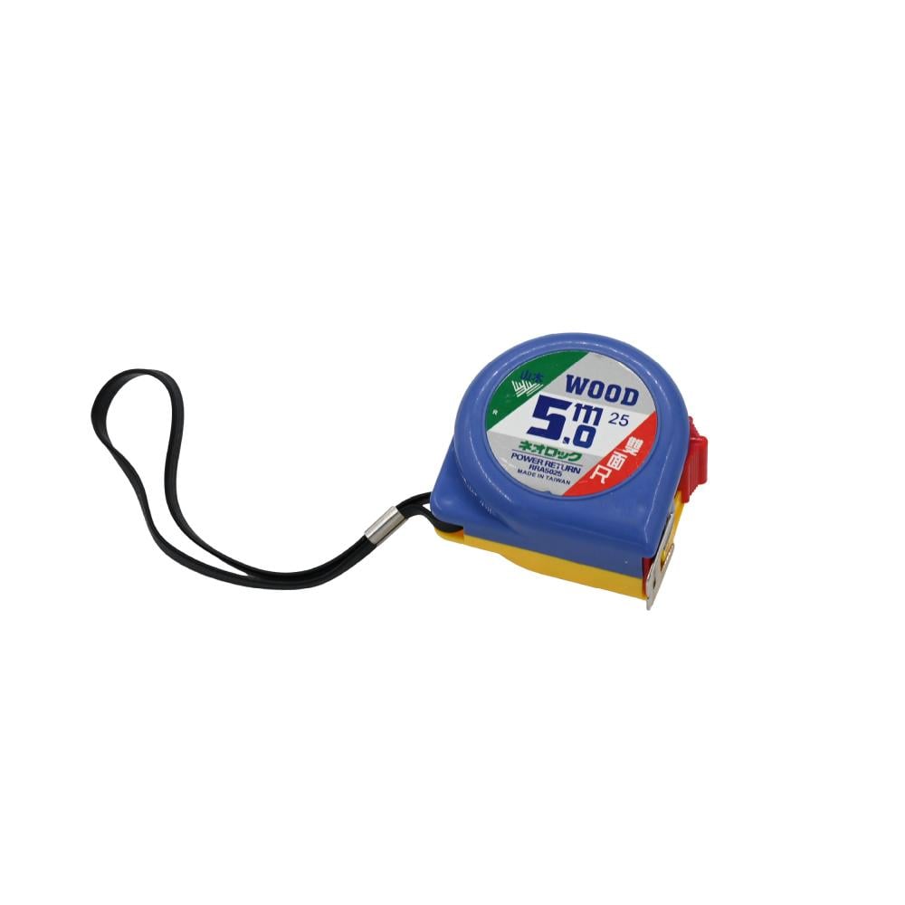 متر شريط قياس وود تايواني WOOD MEASURING TAPE 5M TAIWAN