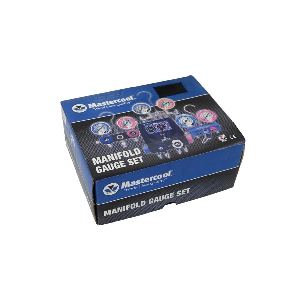 طقم ساعة تعبية فريون ماستركول امريكي MANIFOLD GAUGE SET MASTERCOOL MR-33636 [R-22, R-134a]