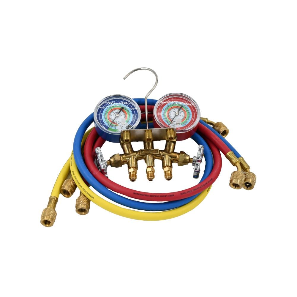 طقم ساعة تعبية فريون ماستركول امريكي MANIFOLD GAUGE SET MASTERCOOL MR-33636 [R-22, R-134a]