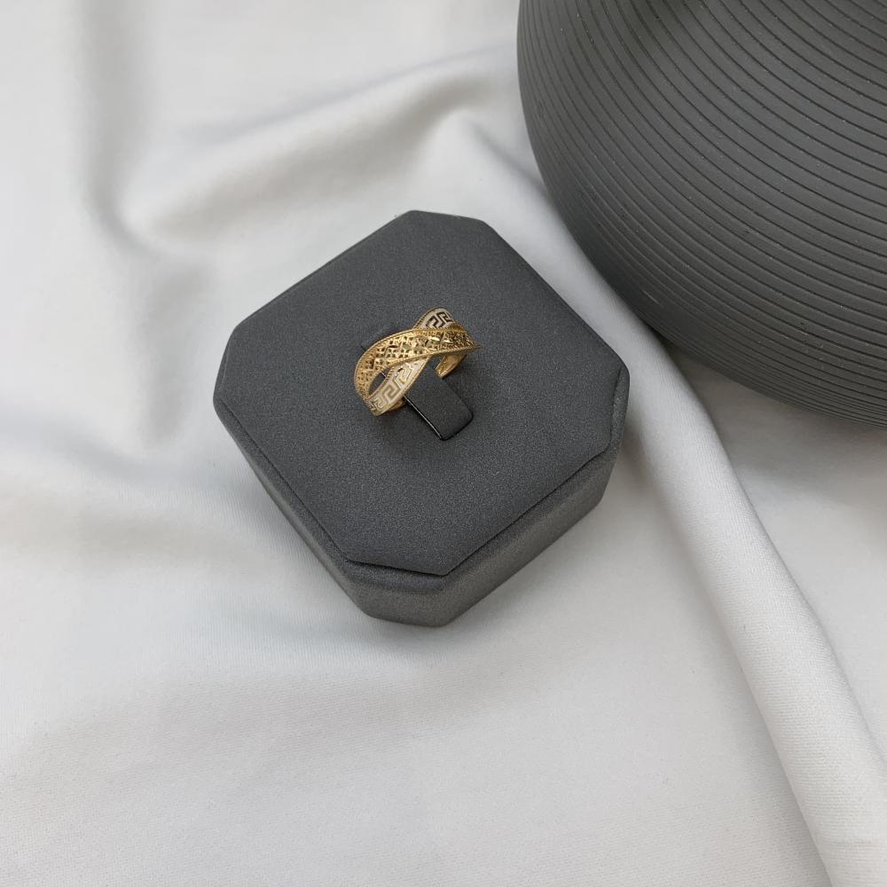 خاتم بحريني عيار 21 ذهب صافي