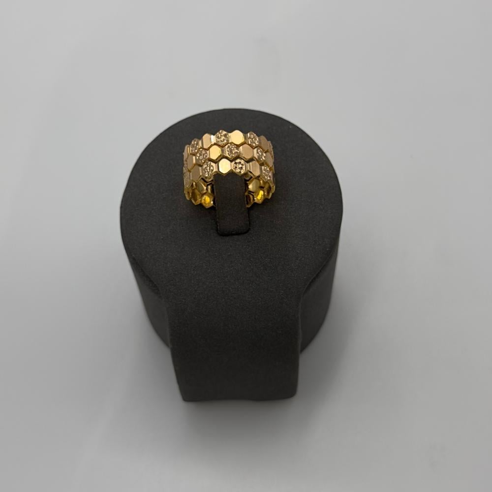 خاتم مرامي بحريني ذهب فاخر مقاس 6