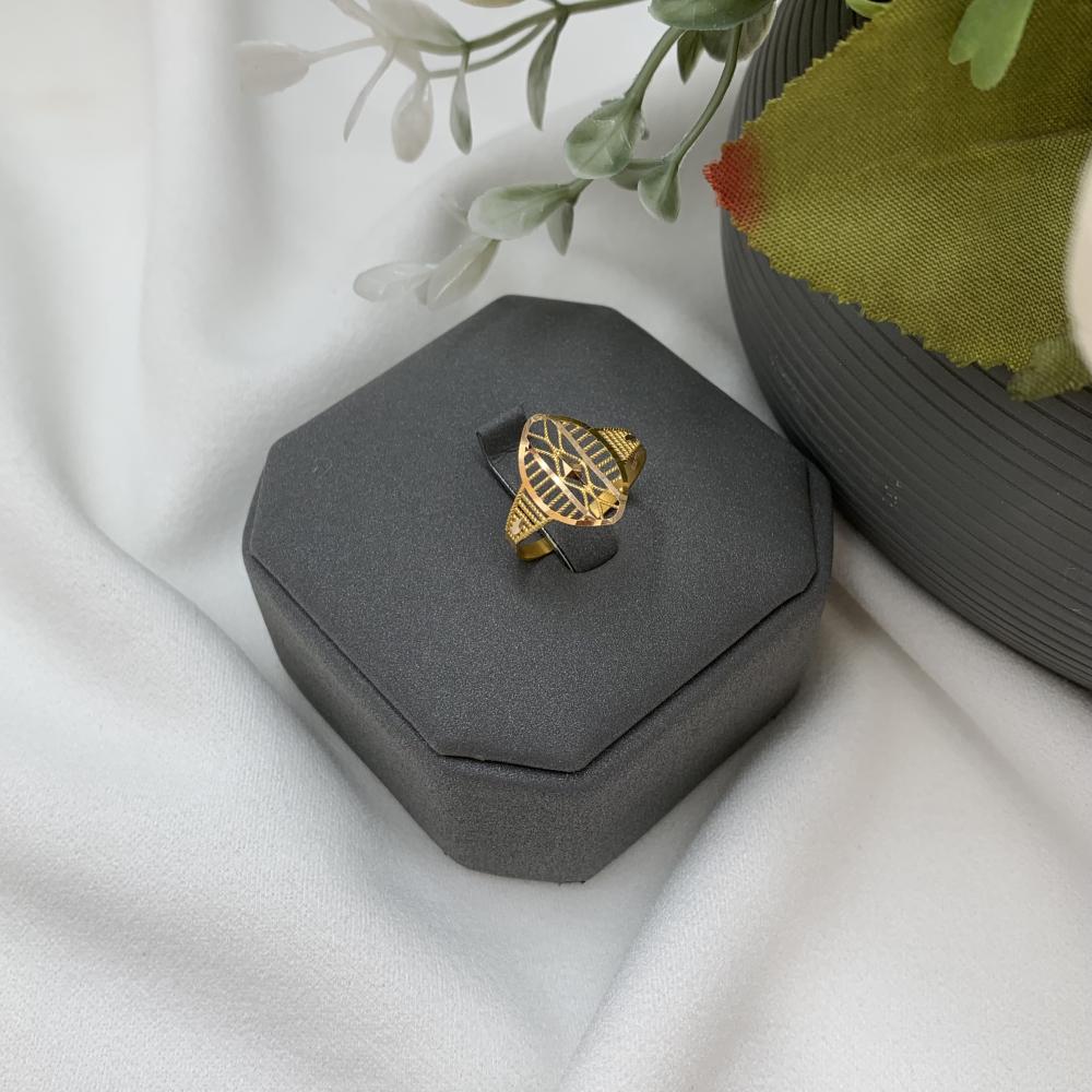 خاتم ناعم عيار 21 ذهب صافي