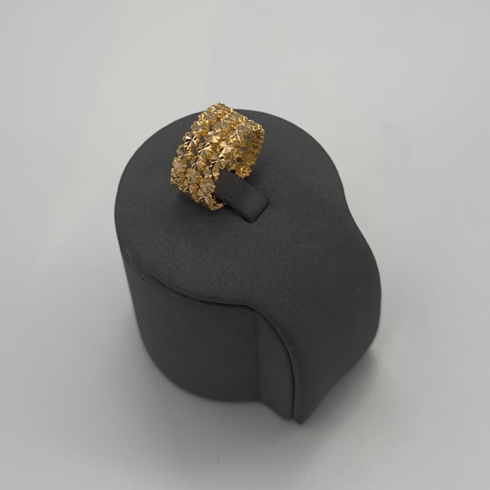 خاتم مرامي بحريني ذهب فاخر مقاس 9.5