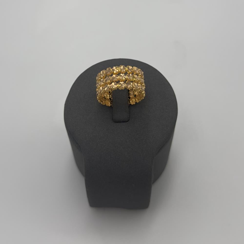 خاتم مرامي بحريني ذهب فاخر مقاس 8