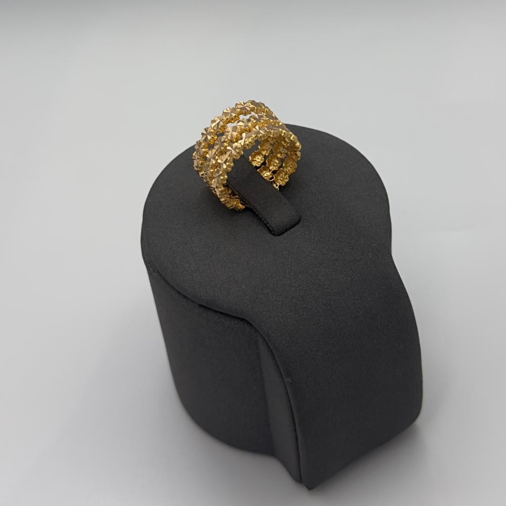 خاتم مرامي بحريني ذهب فاخر مقاس 8