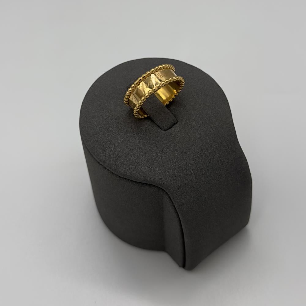 دبلة ذهب بحريني كلاسيكية فاخرة مقاس 7