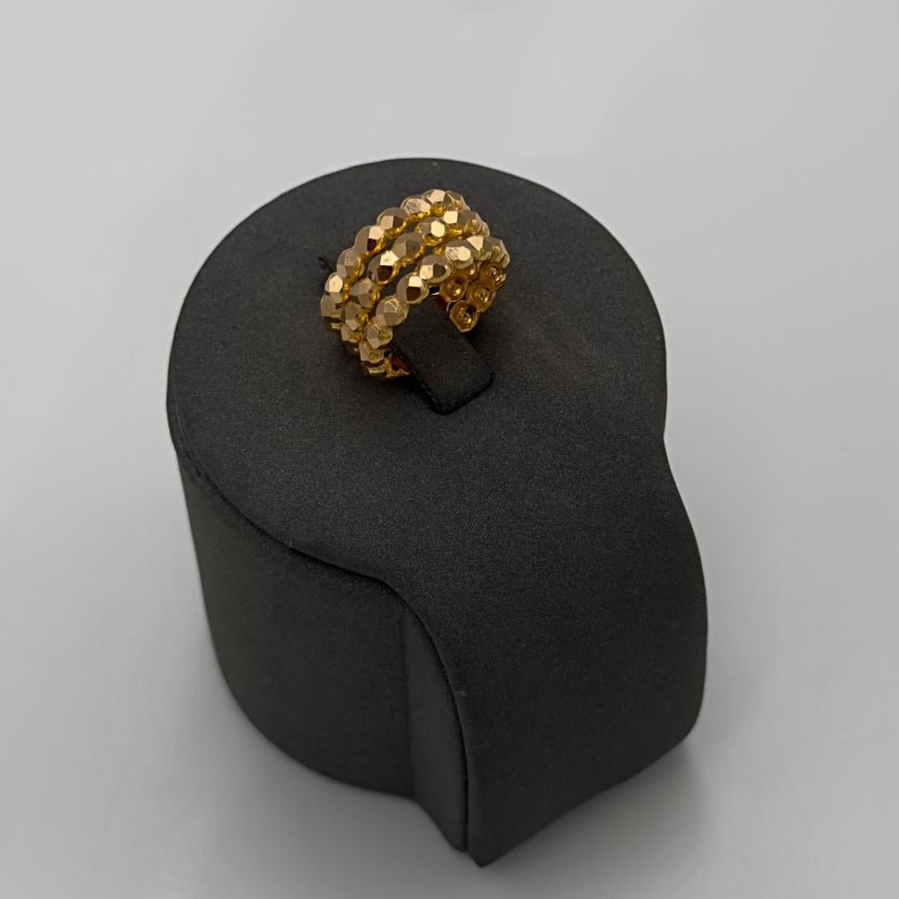 خاتم مرامي بحريني ذهب فاخر مقاس 9