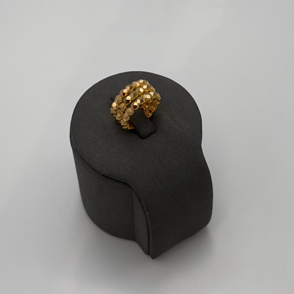 خاتم مرامي بحريني ذهب فاخر مقاس 5