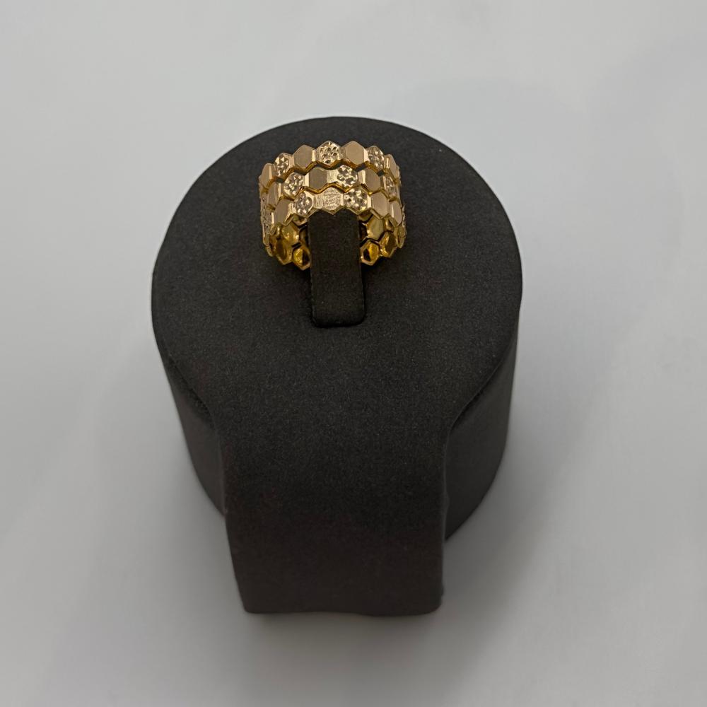 خاتم مرامي بحريني ذهب فاخر مقاس 9