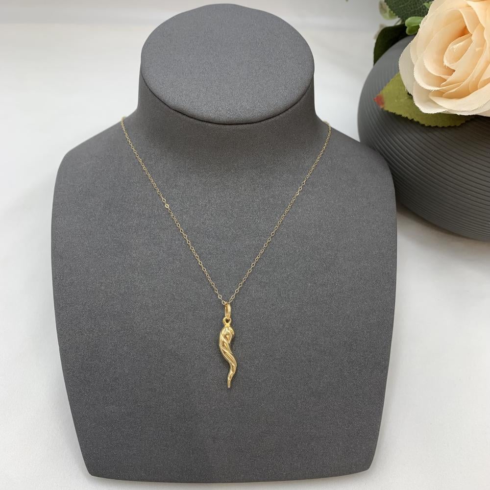 تعليقه إيطالي ناعم ذهب صافي عيار 18