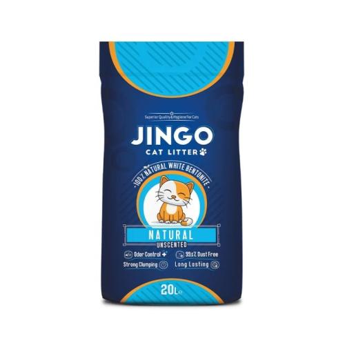 جینجو كات 20 لتر 100 % طبیعي بدون رائحة