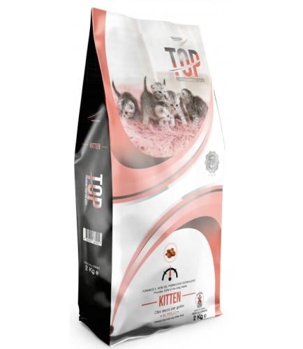 توب اكل قطط كيتن 2 كجم top kitten 2 kg