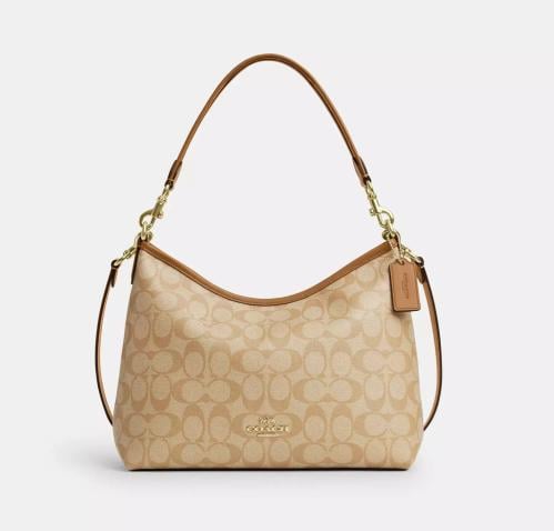 COACH - Laurel Shoulder Beige