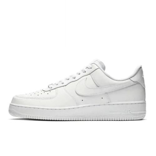 Nike Air Force 1 '07 One Low Triple White Black Re...