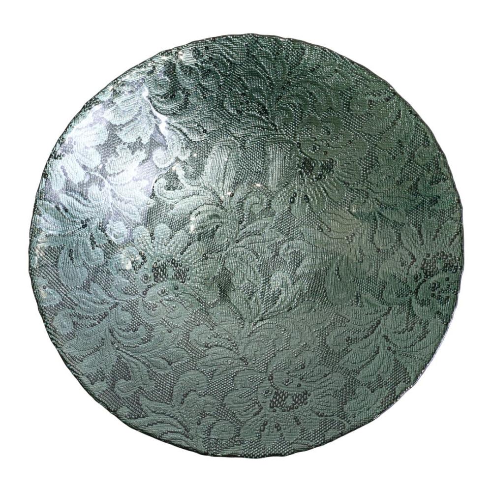 صينية تبسي تقديم تركي متعدد المقاسات اخضر