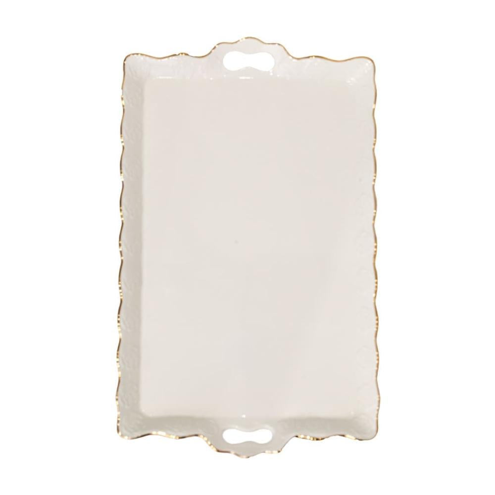 صينية سيراميك بأرجل