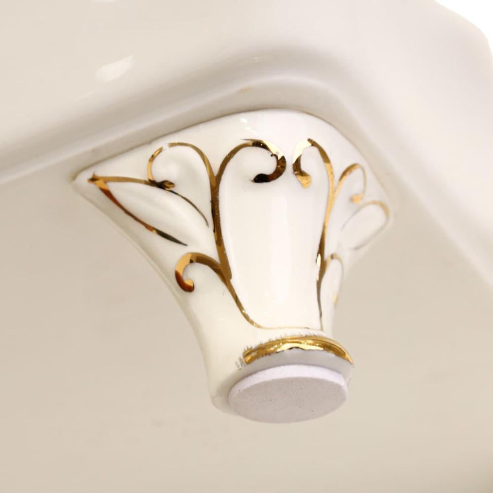 صينية سيراميك بأرجل