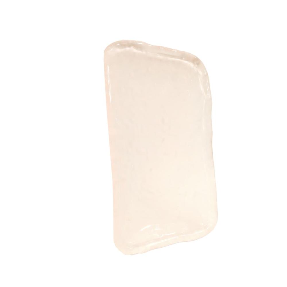 صينية تبسي تقديم من الزجاج شفافة