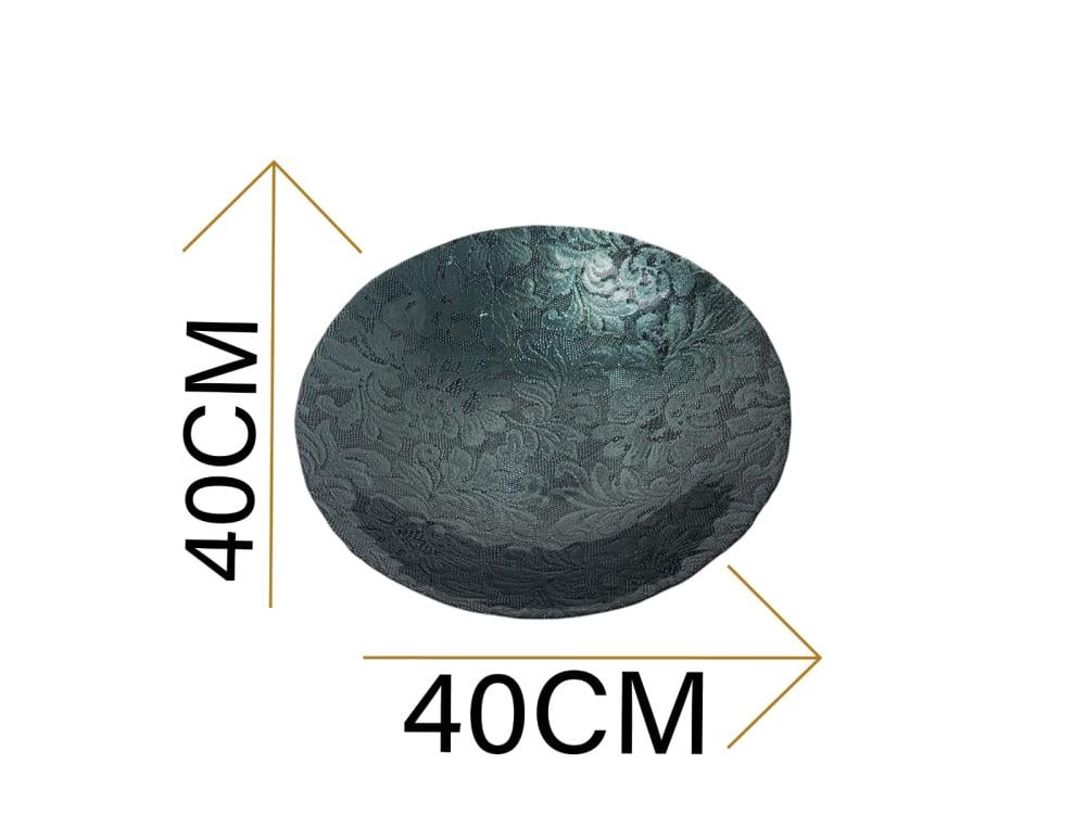 صينية تبسي تقديم تركي متعدد المقاسات اخضر