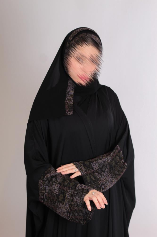 عباية أكمام كشميري مقاس 52