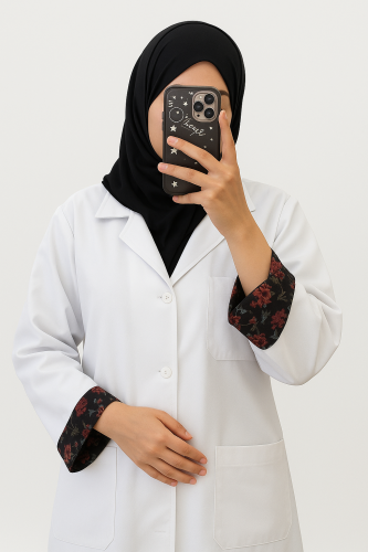 لاب كوت نسائي كلوش