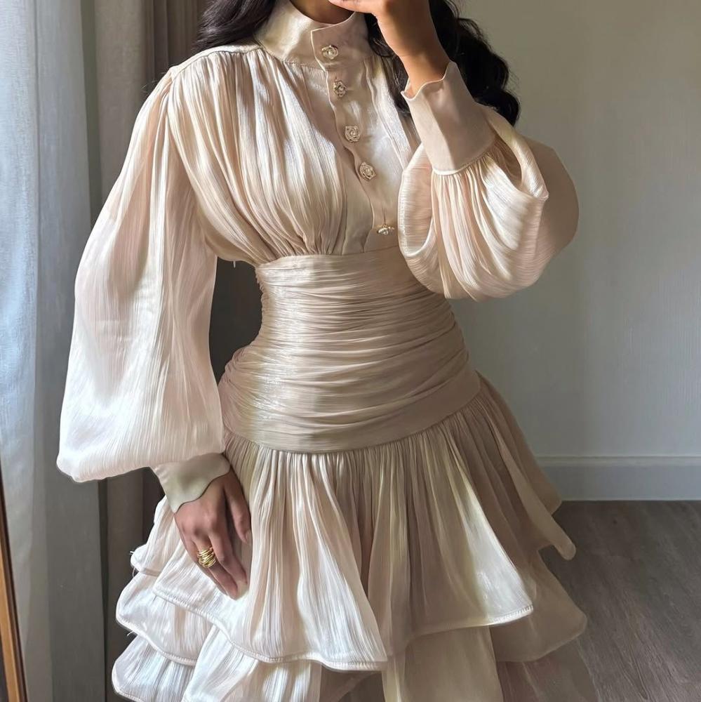 فساتين سواريه ستان منفوش