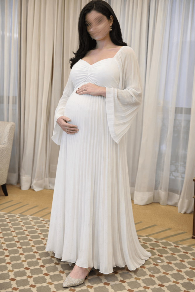 فساتين حوامل فخمة للسهرات