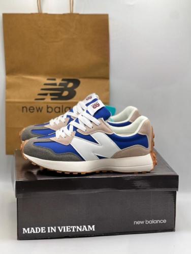 New Balance blue white