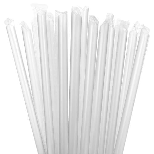 12mm 23mm clear straw for 700ml cup (2000 pieces)