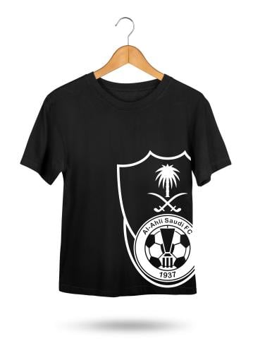 تي شيترت الاهلي اسود اوفر سايز