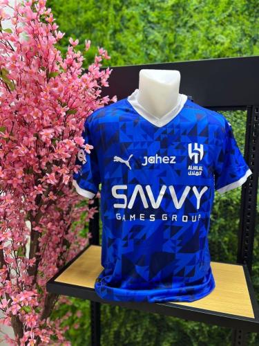 تيشيرت الهلال ازرق 2024-2025