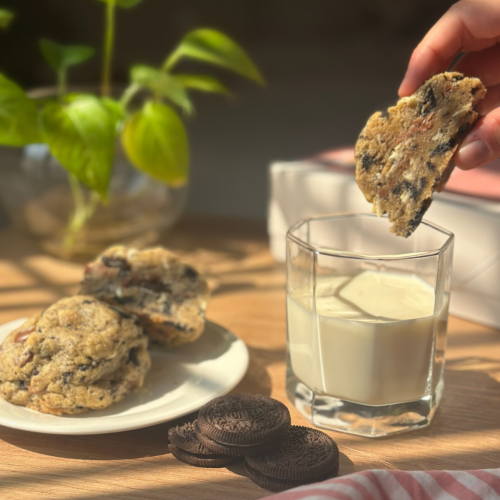 Oreo Chuncky Cookies | كوكيز نيويورك بالأوريو