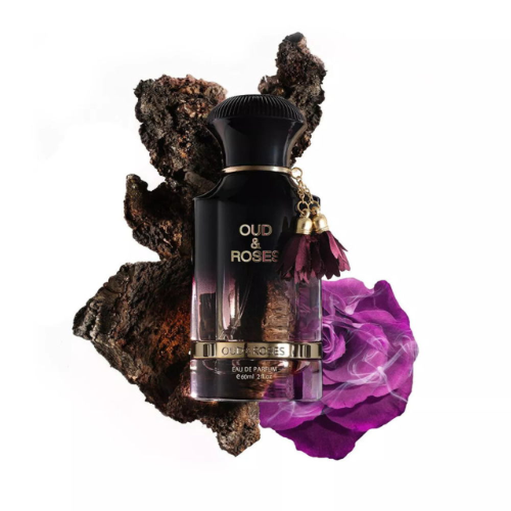 Ahmed Oud and roses eau de parfum, 60ml  For men and women  Turkish Rose Oud  Lavender Sandalwood Amber | Musk