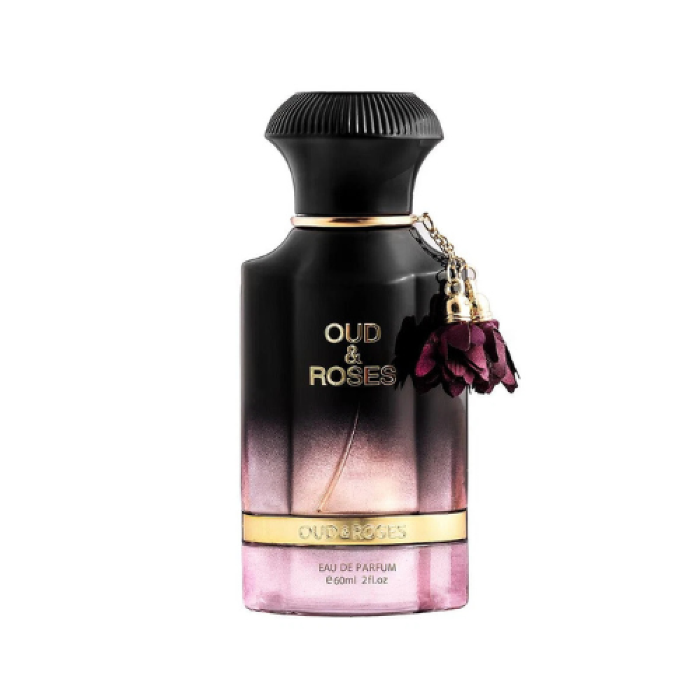 Ahmed Oud and roses eau de parfum, 60ml  For men and women  Turkish Rose Oud  Lavender Sandalwood Amber | Musk