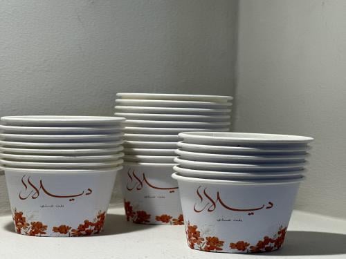 اكواب قهوه قياس 2,5oz بطباعة الثيم