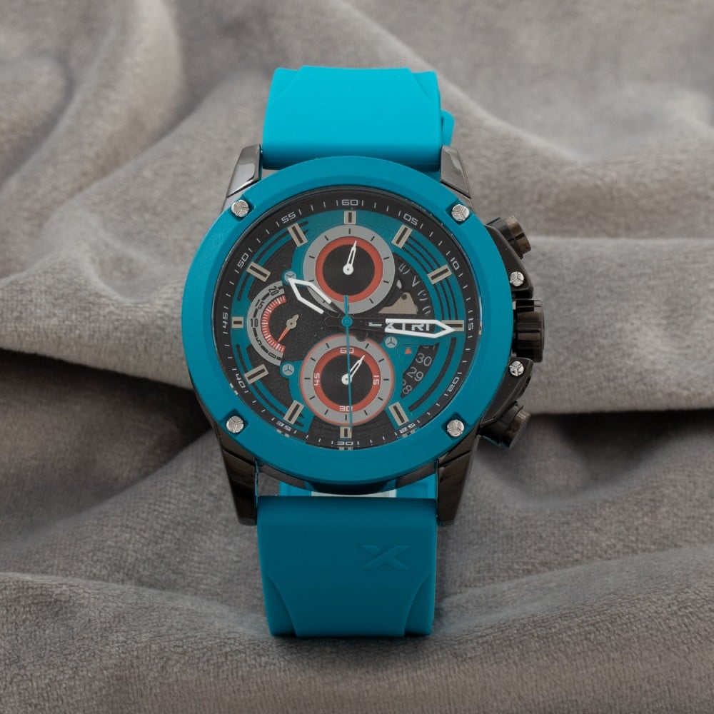 ساعة شبابية ربل  باللون التيفاني