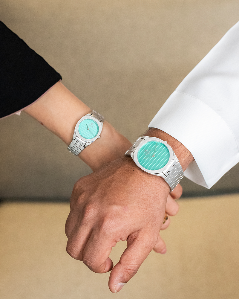 كـبلــز اســتيل باللون الفضي تيفاني