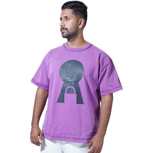 Lock Purple T-Shirt