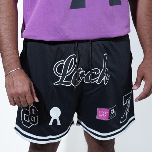 Lock Basketball Black Short