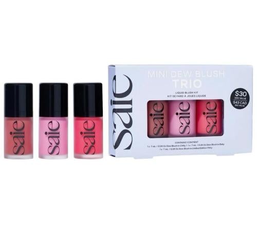 Saie mini Dew blush trio set