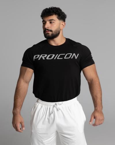 FIT RAGLAN T-SHIRT BLACK